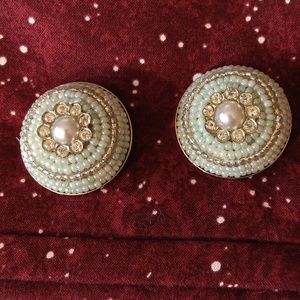 Margherita Buonanna vintage clip on earrings.